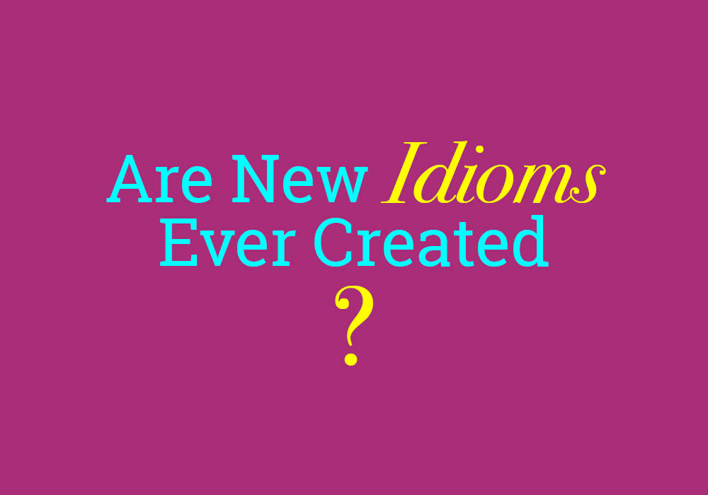 Idioms – how many ways can you kick the bucket?